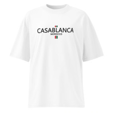 Camiseta Masculina Oversized Casa Blanca Marocco