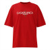 Camiseta Masculina Oversized Casa Blanca Marocco