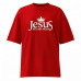Camiseta Masculina Oversized Jesus Rei dos Reis