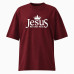 Camiseta Masculina Oversized Jesus Rei dos Reis