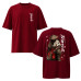 Camiseta Masculina Oversized Samurai Sakura Camiseta Masculina Oversized Samurai Sakura