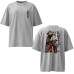 Camiseta Masculina Oversized Samurai Sakura Camiseta Masculina Oversized Samurai Sakura