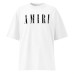 Camiseta Masculina Oversized Amiri Texture