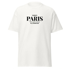 Camiseta Masculina Paris Sundays Estampa Minimalista Elegante