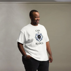 Camisa Masculina Plus Size Casa Blanca Brasão Nobre