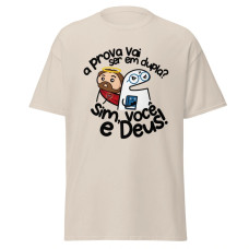 Camiseta Masculina Prova de Dupla