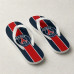 Chinelo Masculino Paris Saint Germain Azul e Vermelho
