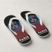 Chinelo Masculino Paris Saint Germain Preto e Vermelho