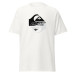 Camiseta Masculina Quiksilver – Estampa Logo Preto e Branco