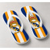 Chinelo Masculino Real Madrid Azul e Amarelo