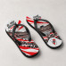 Chinelo Masculino River Plate Estádio El Más Grande Branco e Vermelho