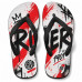Chinelo Masculino River Plate Graffiti Urbano Branco, Vermelho e Preto