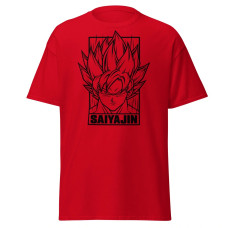Camiseta Masculina Dragon Ball Saiyajin