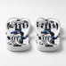 Chinelo Masculino Santos F.C. Mascote Baleia Listrado