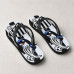 Chinelo Masculino Santos F.C. Mascote Baleia Listrado