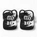 Chinelo Masculino Santos F.C. Camisa 10 Preto e Branco