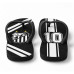 Chinelo Masculino Santos F.C. Faixas e Camisa 10 Preto e Branco