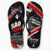 Chinelo Masculino São Paulo Varias Estampas