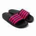 Chinelo Slide Feminino Preto Rosa