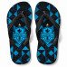 Chinelo Masculino Seattle Sounders FC Geo Azul e Preto
