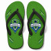 Chinelo Masculino Seattle Sounders FC Minimal Verde e Azul