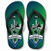 Chinelo Masculino Seattle Sounders FC Skyline Verde e Azul