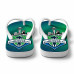 Chinelo Masculino Seattle Sounders FC Skyline Verde e Azul