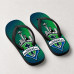 Chinelo Masculino Seattle Sounders FC Skyline Verde e Azul