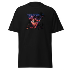 Camiseta Masculina Diverse Estampa Tropical Sunset