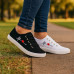 Tenis Casual Feminino Fe Leve e confortavel