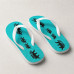 Chinelo Masculino The North Face Turquesa