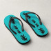 Chinelo Masculino The North Face Turquesa