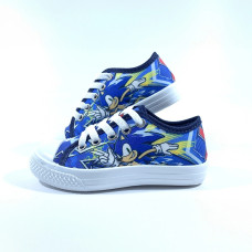 Tênis Infantil Maculino Casual Sonic Confortavel Leve