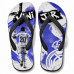 Chinelo Masculino Vini Jr Camisa 20 Pincelada Azul e Branco