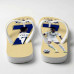 Chinelo Masculino Vini Jr Camisa 7 Bege e Azul Marinho Chinelo Masculino Vini Jr Camisa 7 Bege e Azul Marinho