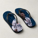 Chinelo Masculino Vini Jr Grito de Gol Azul e Branco