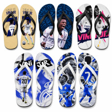 Chinelo Masculino Vini Jr. Varias Estampas