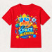 Camiseta Infantil Menino Vlad & Niki Space Mission: Foguete e Planetas