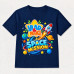 Camiseta Infantil Menino Vlad & Niki Space Mission: Foguete e Planetas