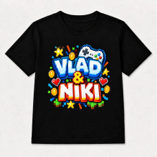 Camiseta Infantil Menino Vlad & Niki Pixel Gamer