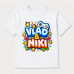 Camiseta Infantil Menino Vlad & Niki Pixel Gamer