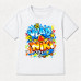 Camiseta Infantil Menino Vlad & Niki Graffiti Skate