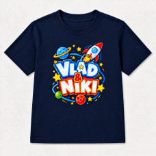 Camiseta Infantil Menino Vlad & Niki Space