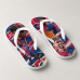 Chinelo Masculino Lamine Yamal Barcelona Blaugrana Azul e Grená