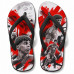 Chinelo Masculino Lamine Yamal Espanha Camisa 19 Vermelho e Preto