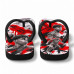 Chinelo Masculino Lamine Yamal Espanha Camisa 19 Vermelho e Preto